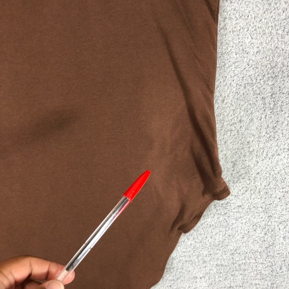 Old Navy Brown Bodysuit Size 4X Sleeveless Plus Size Cotton Blend Feminine - Picture 12 of 14